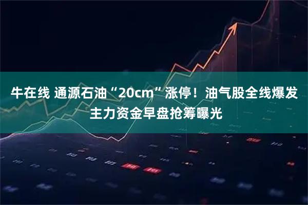 牛在线 通源石油“20cm”涨停！油气股全线爆发 主力资金早盘抢筹曝光